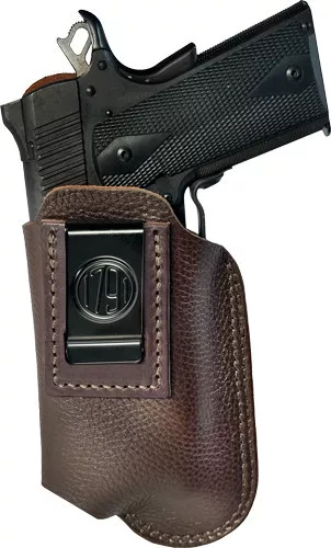 1791 Gunleather IWB Holster ORD GLK 17/SIM Brown Left Hand Deer Hide