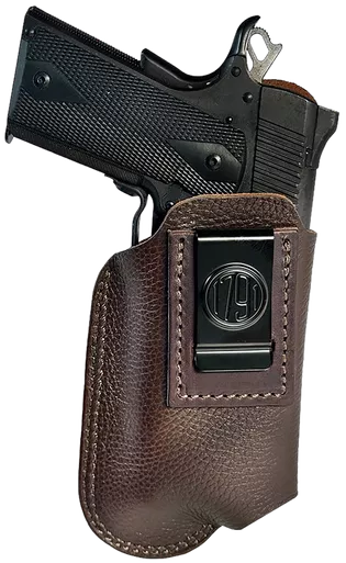 1791 Gunleather ORLBFCD4LBRWR IWB Holster Size 4 Brown Right Hand