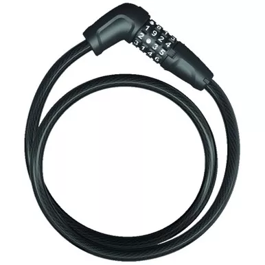 ABUS Tresor 6412C/85 Black SCMU (3.9') Cable Lock (40808)