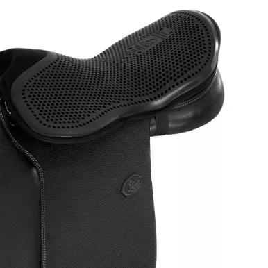 ACAVALLO Standard Dri-Lex Gel-Out 10mm Black Seat Saver, Medium (AC520-09-MD)