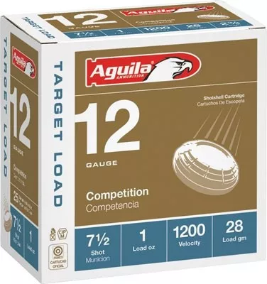 Aguila Ammunition 12 Gauge Shotshell 2.75 Inch 1 Oz #7.5 250 Rounds