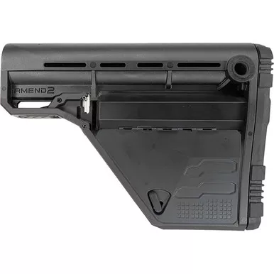 Amend2 AMS Modular Full Storage Mil-Spec Carbine Stock Black