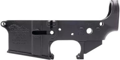Anderson D2K067A000OP ReceiverMulti-Caliber Black Anodized Finish 7075-T6 Aluminum Material with Mil-Spec Dimensions for AR-15