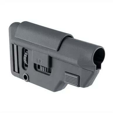 B5 Systems Collapsible Precision Stock 5.56 Wolf Grey Medium