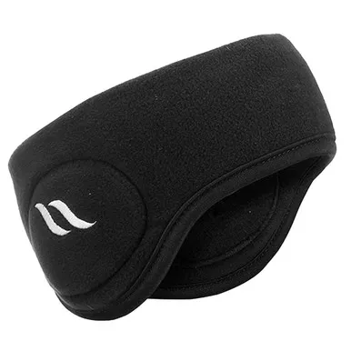 BACK ON TRACK Black Fleece Headband (100500)