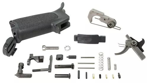 BCMGUNFIGHTER AR-15 ENHANCED LOWER PARTS KIT, BLK