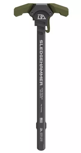 Breek Arms Sledgehammer AR-15 Gas Block Charging Handle Ranger Green