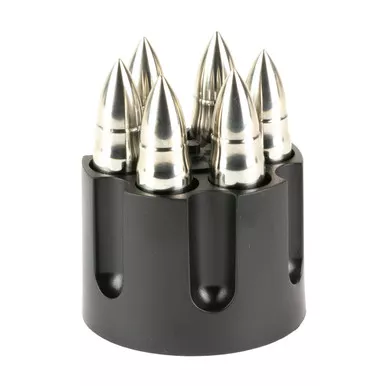 Caliber Gourmet Stainless Steel Bullet Chillers 6-Pack