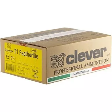 Clever T1 Featherlite 12 Gauge 7/8 oz #7.5 25/box
