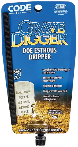 Code Blue Grave Digger Doe Estrous Dripper 2 oz