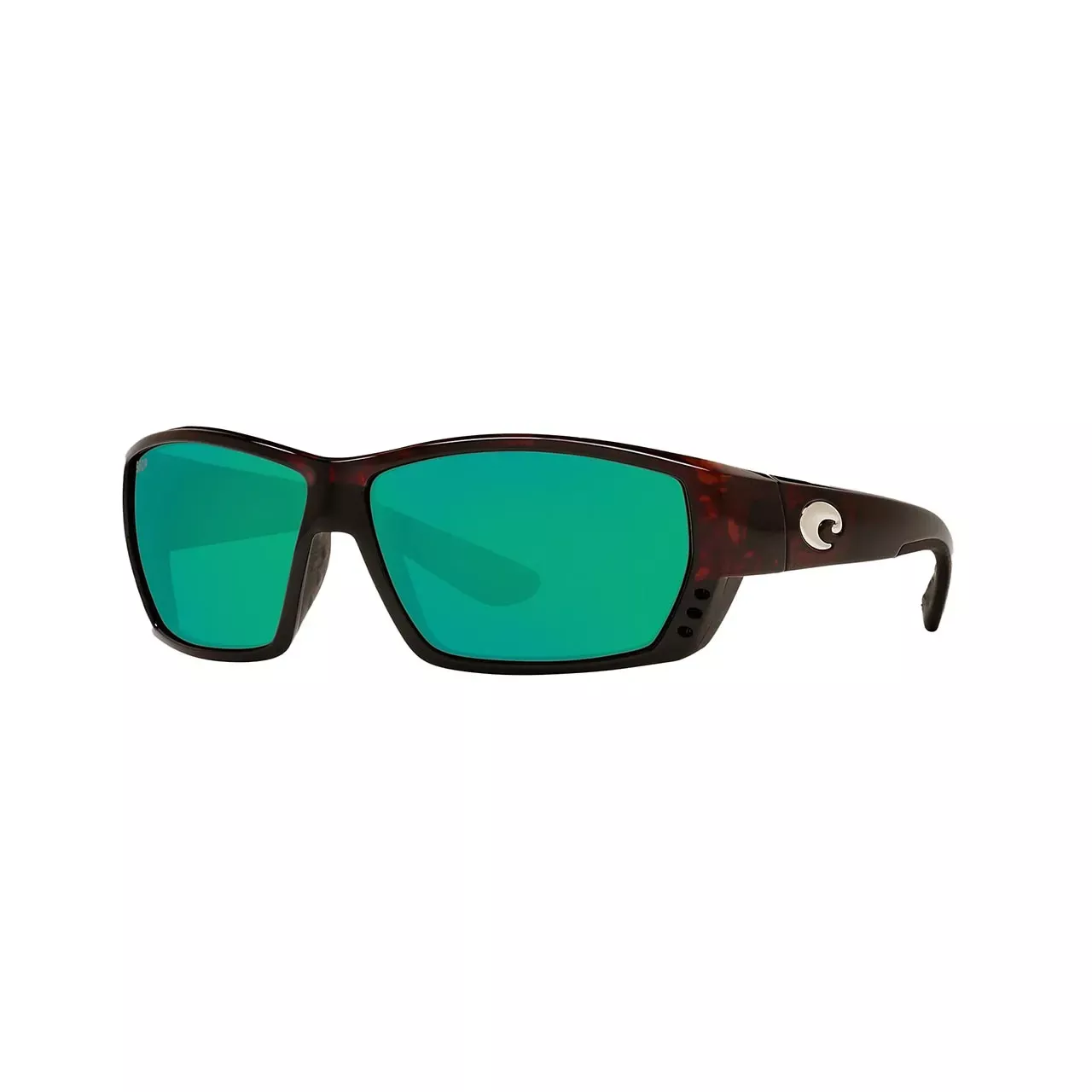 Costa Del Mar Tuna Alley 2.50 Reader Sunglasses - Tortoise/Green Mirror