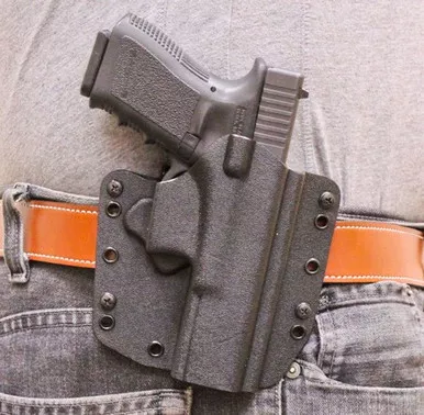 DeSantis SL Raptor Holster Glock 19 Right Hand Black Kydex