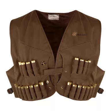 DRAKE McAlister Wax Canvas Tan Wading Vest (MC7100-TAN)