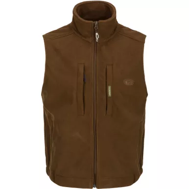 DRAKE Windproof Layering Dark Earth Vest (DW1600-DEA)