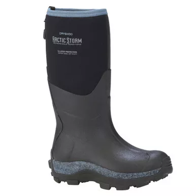 DRYSHOD Womens Arctic Storm Hi Black/Blue Boots (ARS-WH-BL)