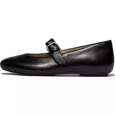 FITFLOP Women's Delicato Leather Mary Janes Shoes (E3D)