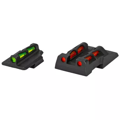 Hi-Viz Interchangeable Front and Rear Sight Set Ruger Security 9 Green/Red/Black