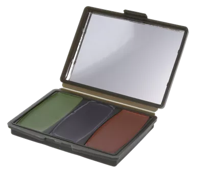 Hunters Specialties Camo-Compac 3 Makeup Kit Black Brown Green