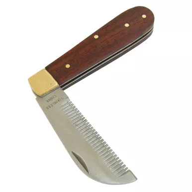 INTREPID INTERNATIONAL Mane Thinning Knife with Folding Blade (201996)