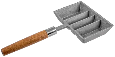 Lee 4 Cavity Ingot Mold with Handle