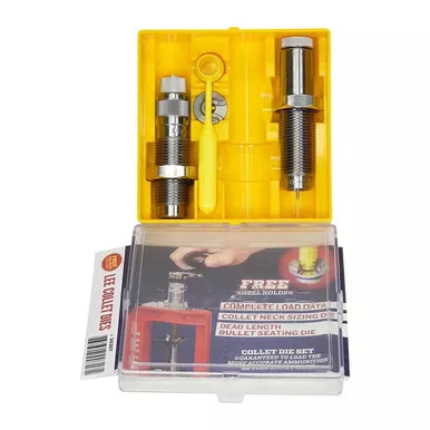 Lee Precision 6mm Creedmoor Collet Neck Sizing 2-Die Set