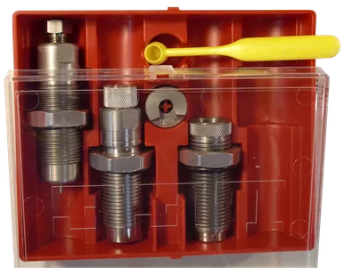 Lee Steel 32-20 WCF Sizing, Powder Through Expanding, Bullet Seating 3 Die Set