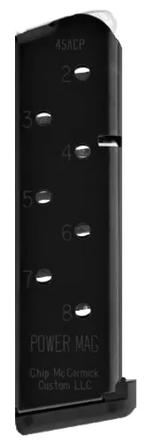 MAG CMC PROD PWR 8RD 45ACP BLK