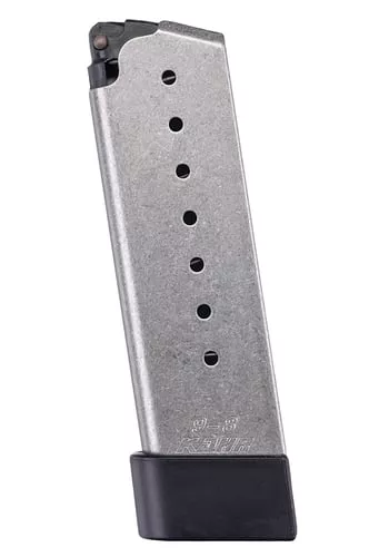 MAG KAHR K9 9MM 8RD STNLS W/GRIP EXT