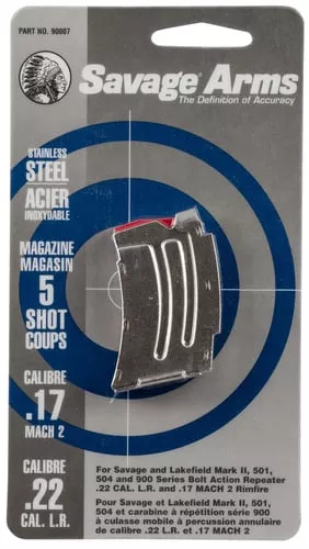 MAG SAV MKII/900 22LR/17HM2 5RD STS