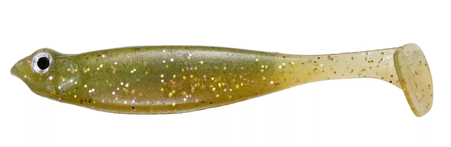 Megabass Hazedong Shad - 4.2" Disco Stain