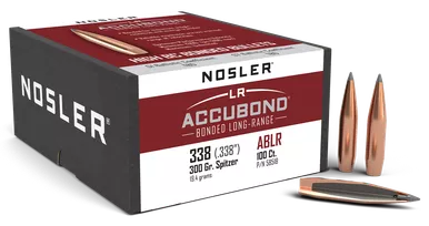 Nosler .338 .338" 300gr AccuBond Long Range 100/Box