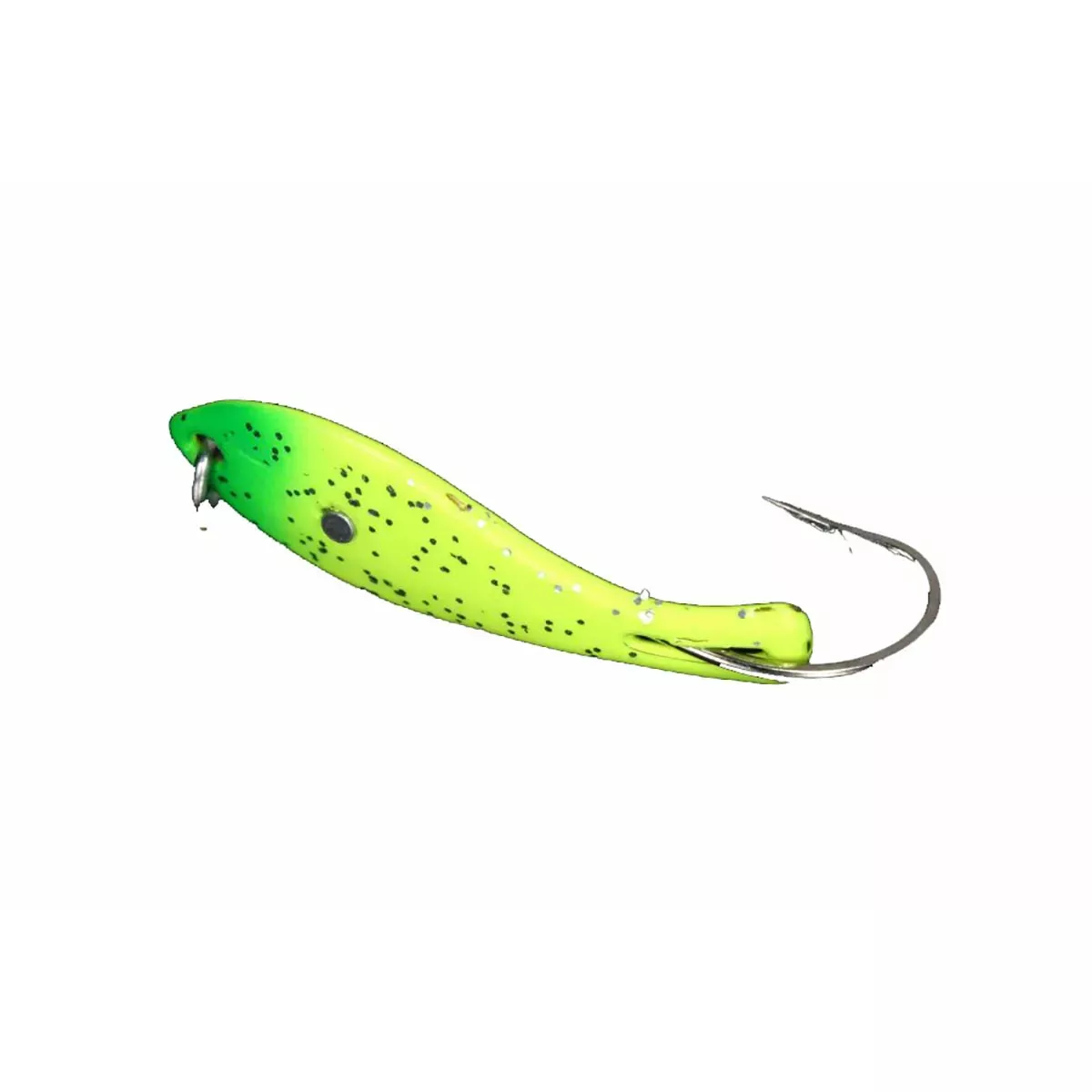 Nungesser #000 Shad Spoon - Green/Yellow