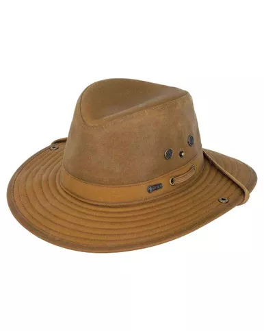 OUTBACK TRADING River Guide Field Tan Hat (1497-FTN)
