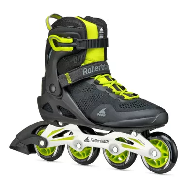 ROLLERBLADE Men's Macroblade 80 Black/Lime Inline Skates (86B0751450NG01)