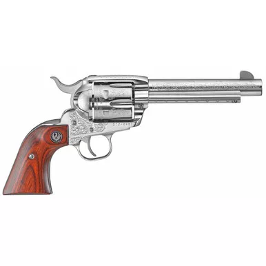 Ruger Vaquero 45 LC Pistol 5.5" Barrel 6+1 Round High-Gloss Stainless