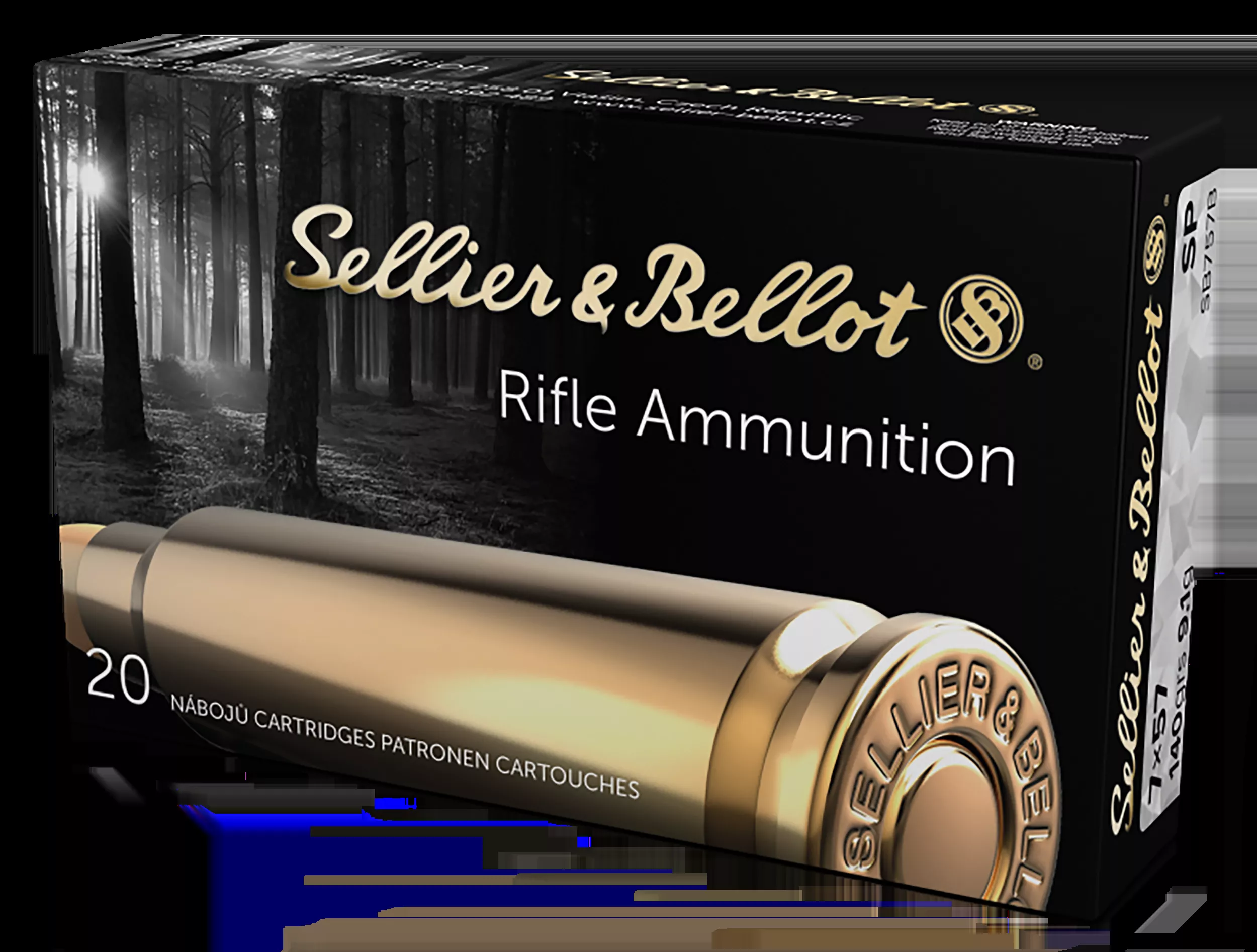 Sellier & Bellot 7x57mm Mauser 140gr SP 20rd