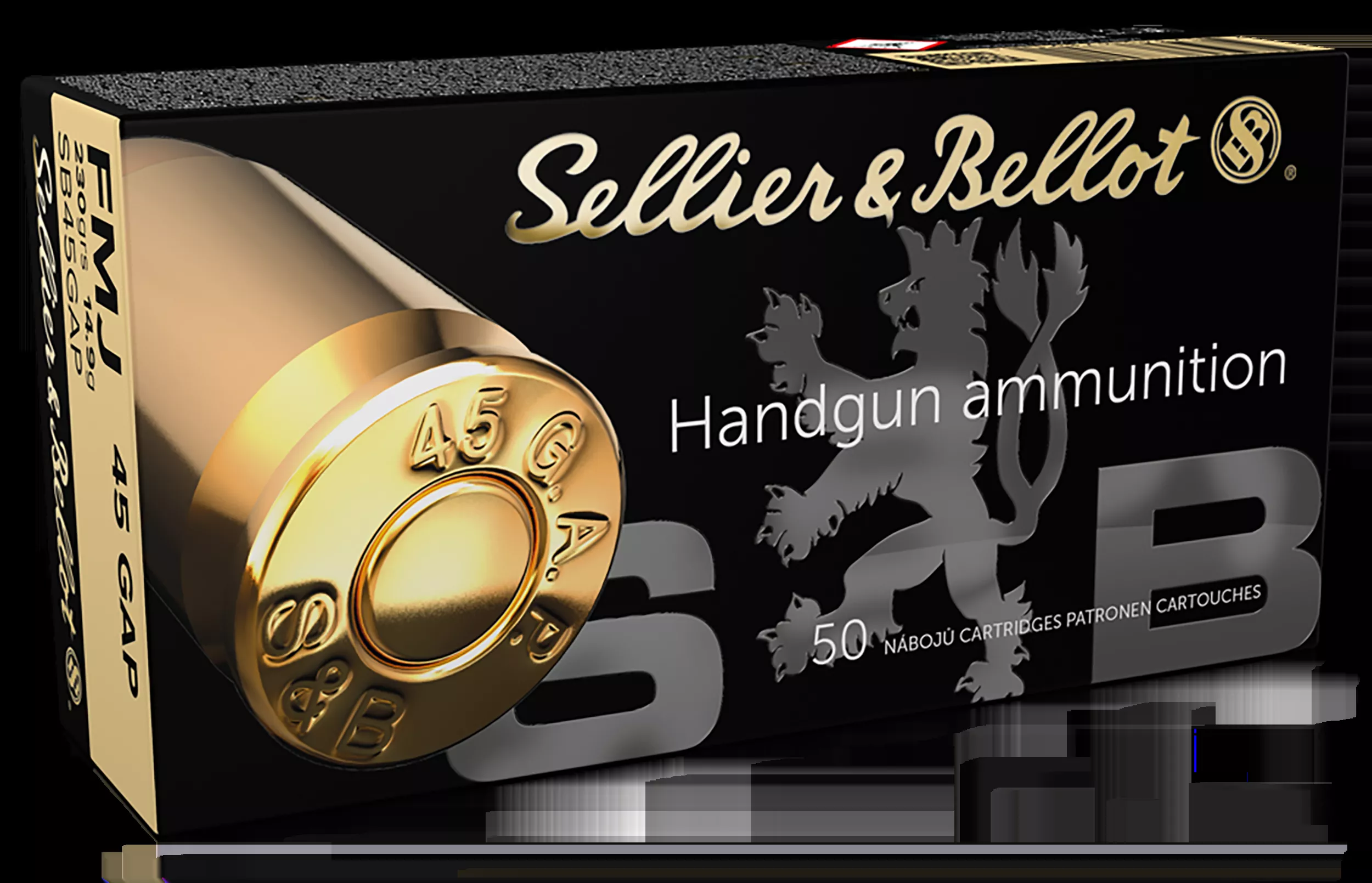 Sellier & Bellot45 GAP 230gr FMJ 50rd Box / 20 Cs