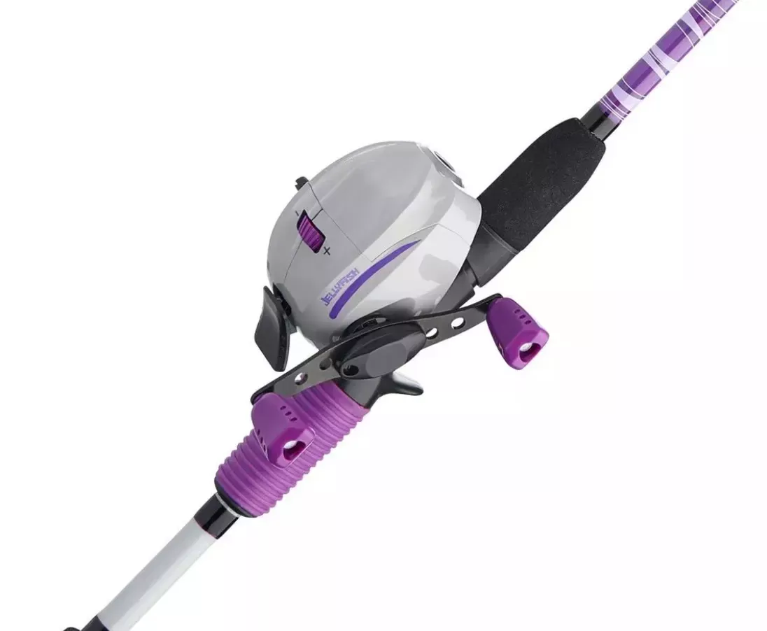 Shakespeare Jellyfish Spincast Combo Purple