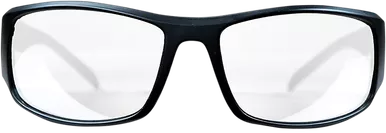 Smith & Wesson M&P Thunderbolt Shooting Glasses Black Frame Mirrored Lens