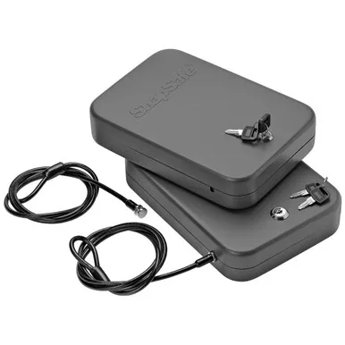 SnapSafe Lockbox 2-Pack Keyed Alike (16-Gauge Steel Construction)