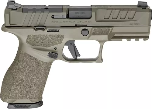 Springfield Echelon 4.0C Handgun 9mm Luger 102rd Magazines 4 Barrel Optic Ready FDE Finish