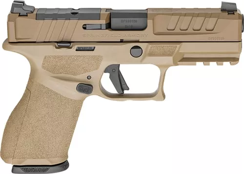 SPRINGFIELD ECHELON 9MM 4" COMPACT 15/18RD FDE W/U-NOTCH