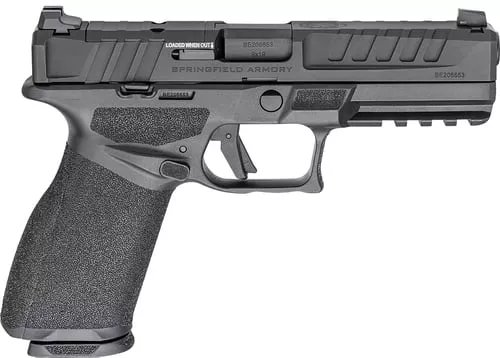 Springfield Echelon Handgun 9mm Luger 10rd Magazines2 4.5 Barrel Tritium Front/U Dot Rear Sights Black Ca Compliant