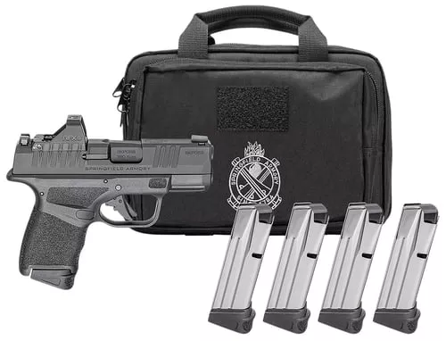 SPRINGFIELD HELLCAT OSP 9MM 3" 10RD 4MAGS GEAR PAC