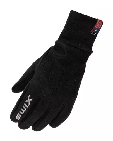 SWIX Mens Strive Black Fleece Glove (H02212-10000)