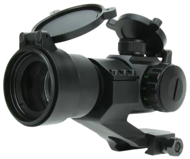 TacFire RD004 1x30 Dual Illuminated Red/Green Dot SightBlack Anodized 1 x 30 mm 2 MOA Dot
