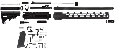 Tacfire SS-RK300LPK AR-15 Build Kit .300 Blackout Black
