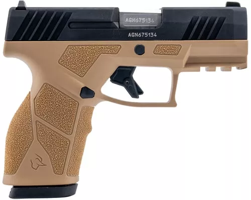 Taurus GX2 Handgun 9mm Luger 10rd Magazines 2 3.38 Barrel Tan Frame/Black Slide