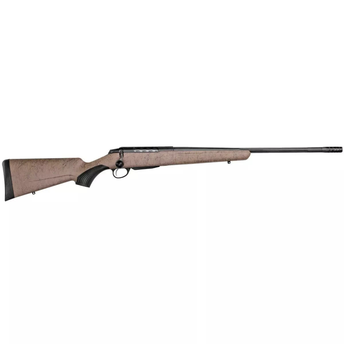 Tikka T3x Lite 6.5 Creedmoor Rifle 24.30" Black Webbed Tan Roughtech JRTXRT382