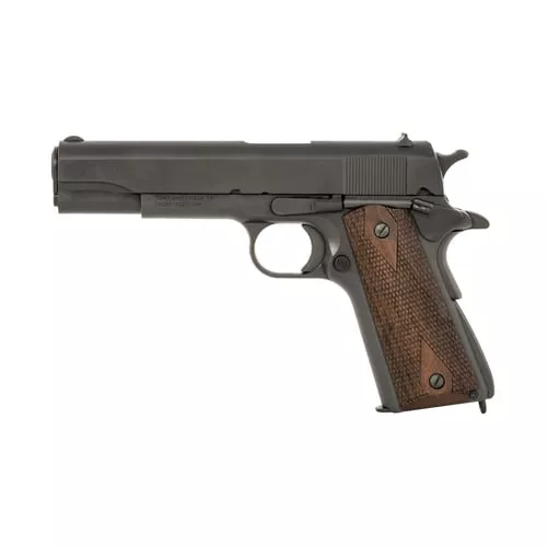 TISAS 1911A1 US ARMY 9MM 5" BBL 7RD WOOD GRIP/BLACK